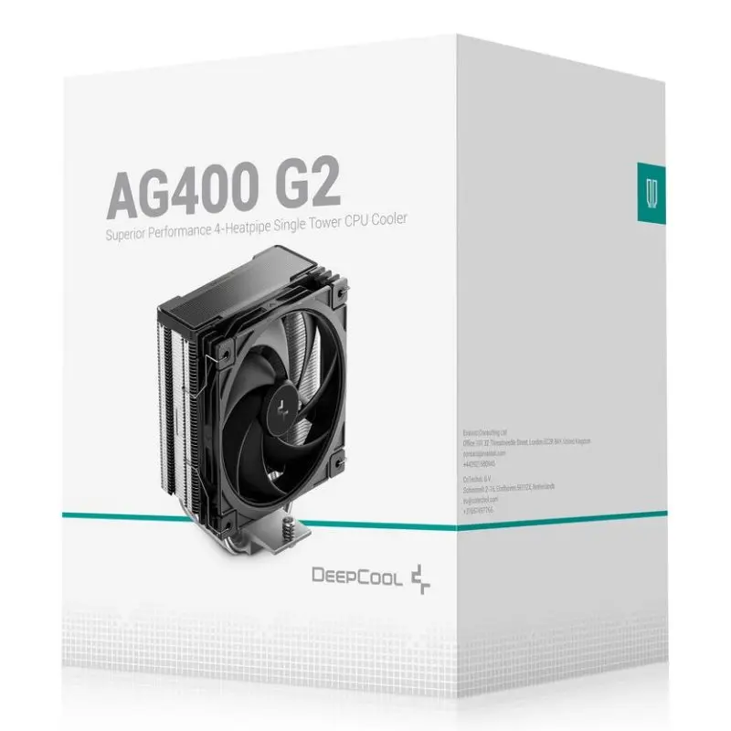 AIR COOLING DEEPCOOL AG400 G2 BLACK